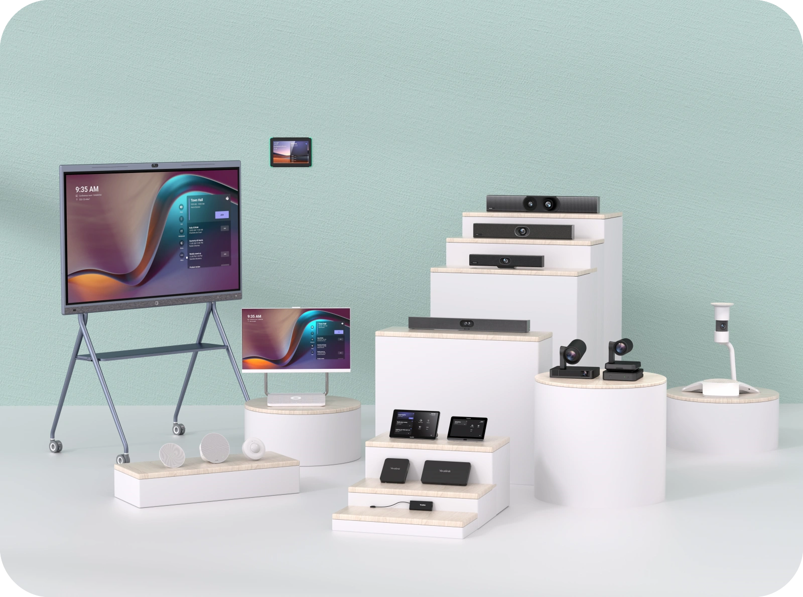 Yealink Video Conferencing device list pic.