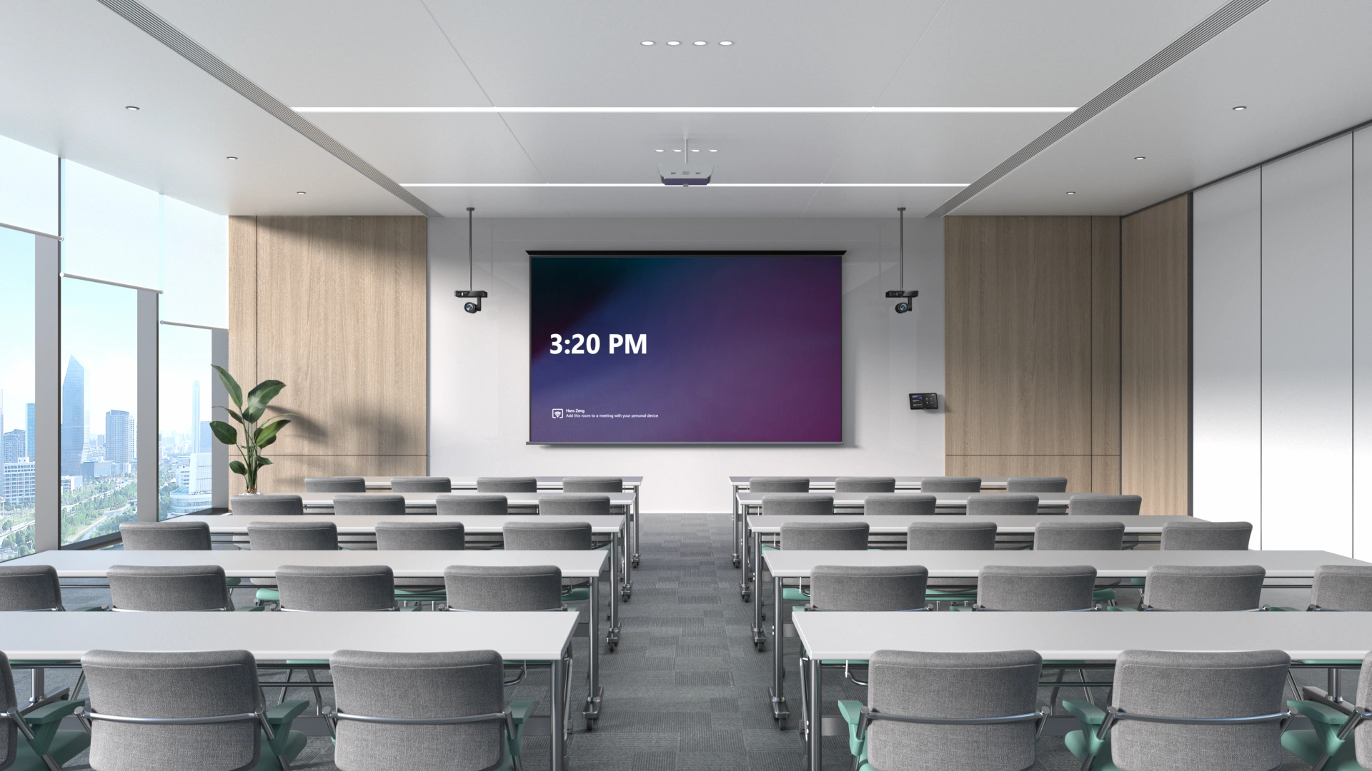 Video Conferencing Solution Training Room